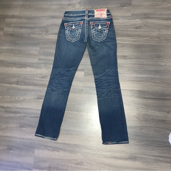 Authentic Women's size 25 True Religion Billy Super T Jeans - Picture 3 of 7